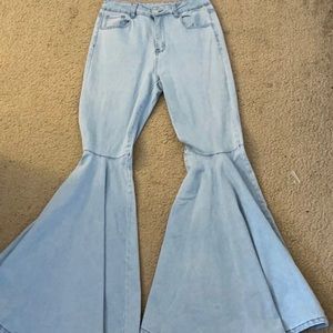Extra flare jeans